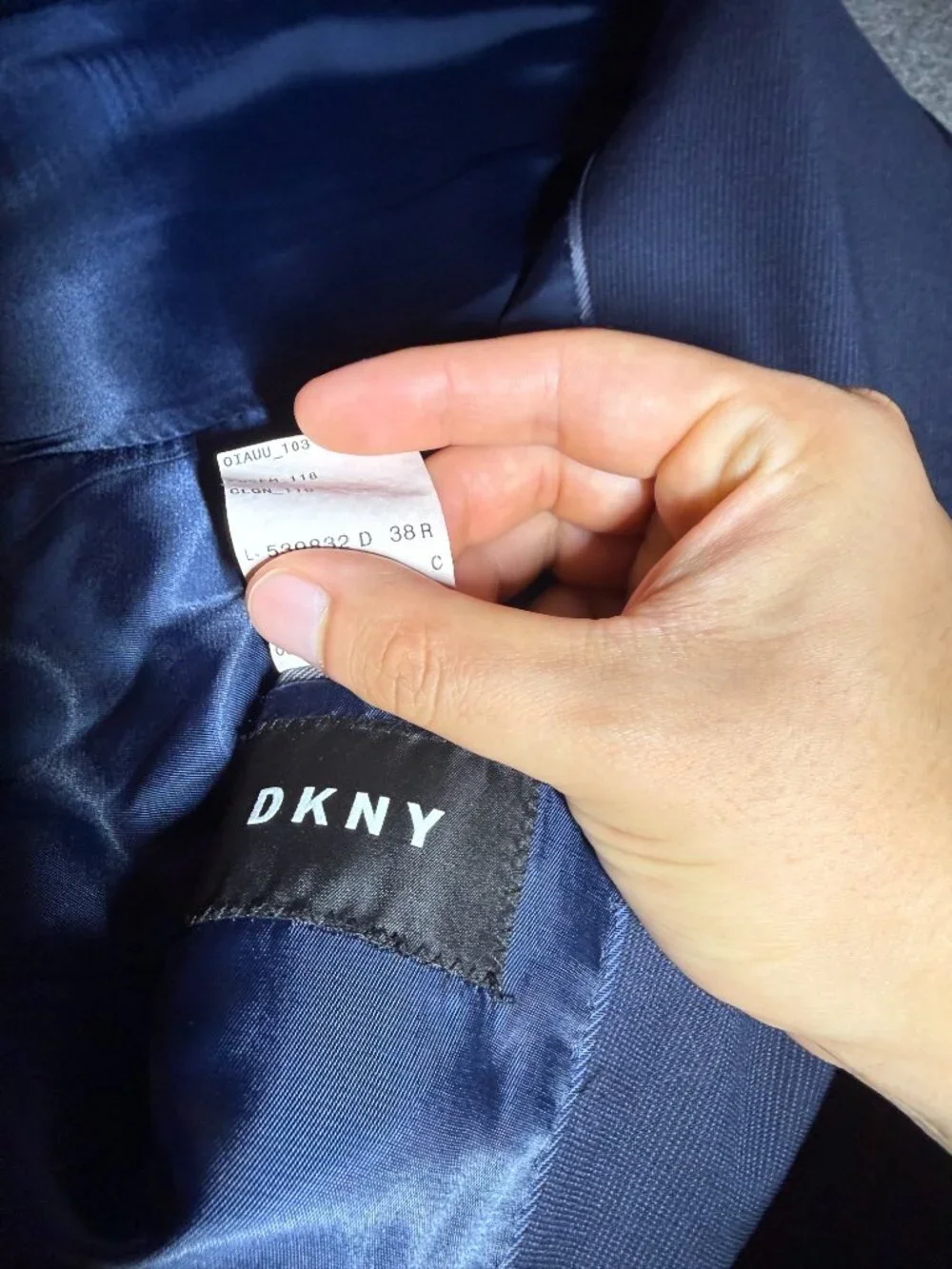 DKNY Navy Blazer